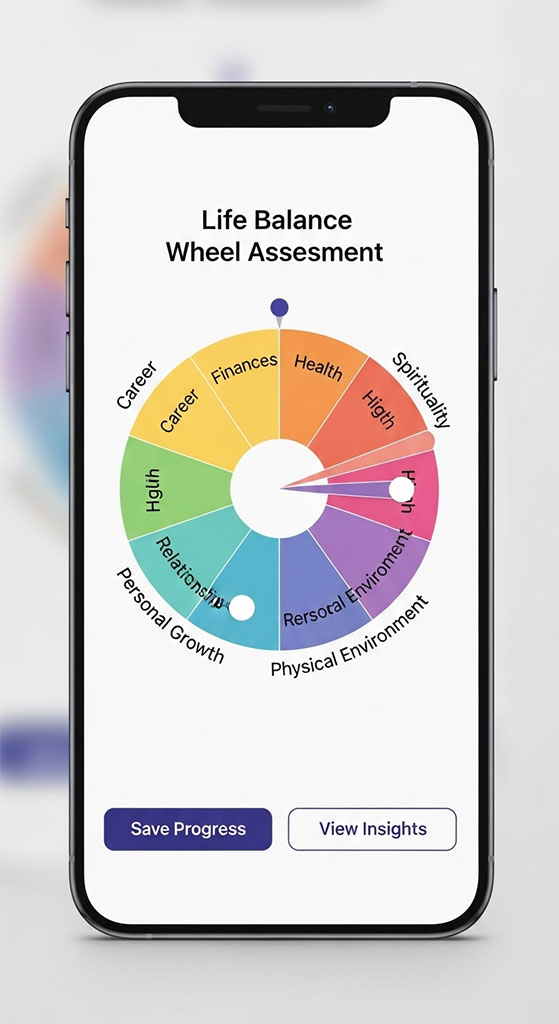 Life Balance Wheel web App