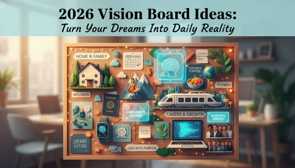 2026 Vision Board Ideas: Turn Your Dreams Into Daily Reality 2026 Vision Board Ideas