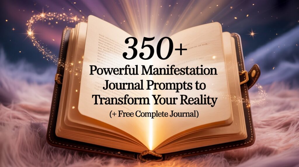 Manifestation journal prompts